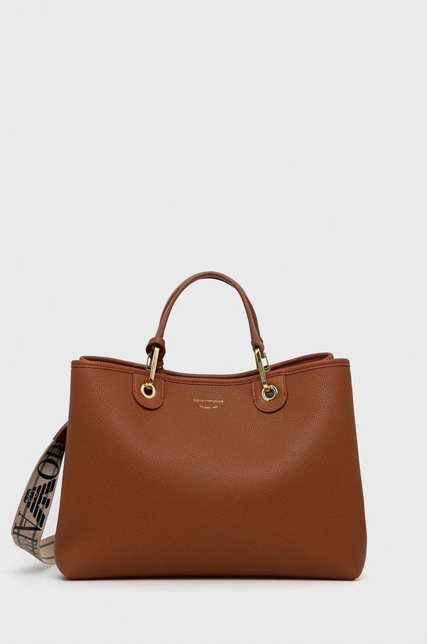 Emporio Armani Torba Emporio Armani boja: smeđa, Y3D165 YFO5B