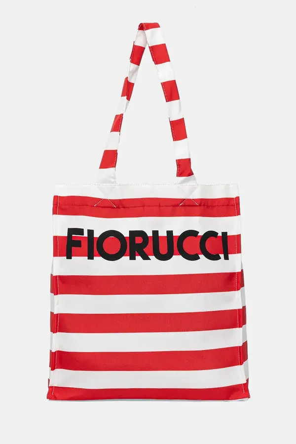 Fiorucci Torba Fiorucci Logo Print Nylon Tote