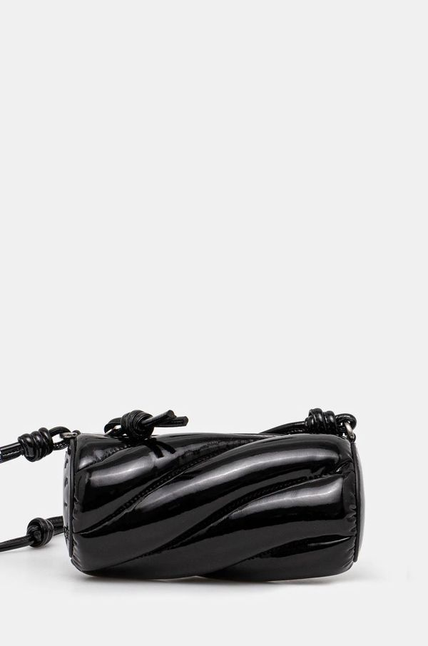 Fiorucci Torba Fiorucci Vinyl Mini Mella Bag boja: crna, U01FPABA002VN02BK01