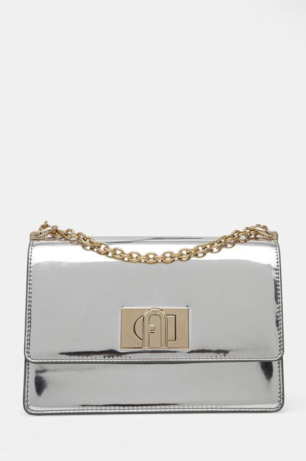 Furla Torba Furla boja: srebrna, BAFKACO.BX2052.Y3000