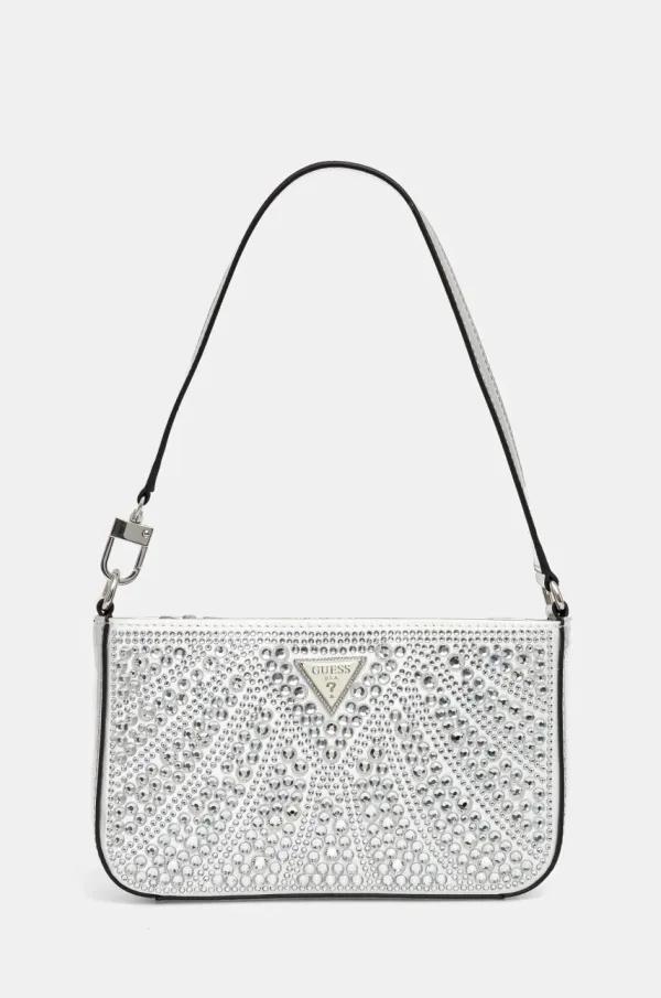 Guess Torba Guess BEAUVOIR boja: srebrna, HWXY95 28720