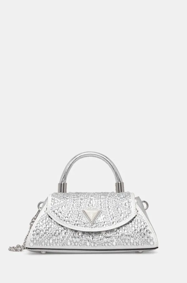 Guess Torba Guess BEAUVOIR boja: srebrna, HWXY95 28780