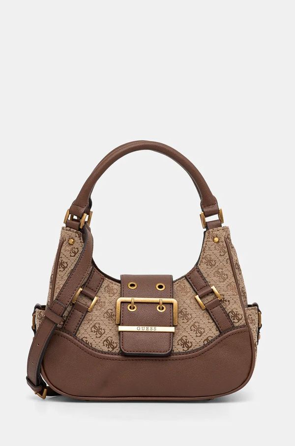 Guess Torba Guess boja: smeđa, HWJB93 34050