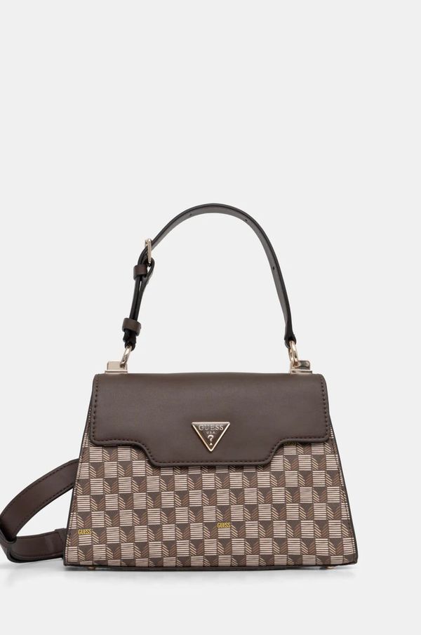 Guess Torba Guess boja: smeđa, HWJT93 44200