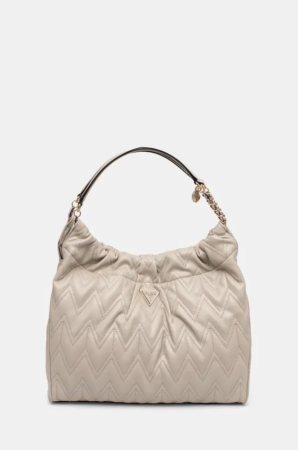 Guess Torba Guess EDA boja: bež, HWQG95 05020