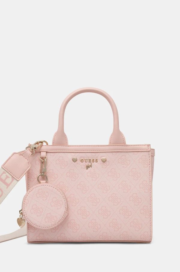 Guess Torba Guess Girl boja: ružičasta, J5RZ31 WFMF0