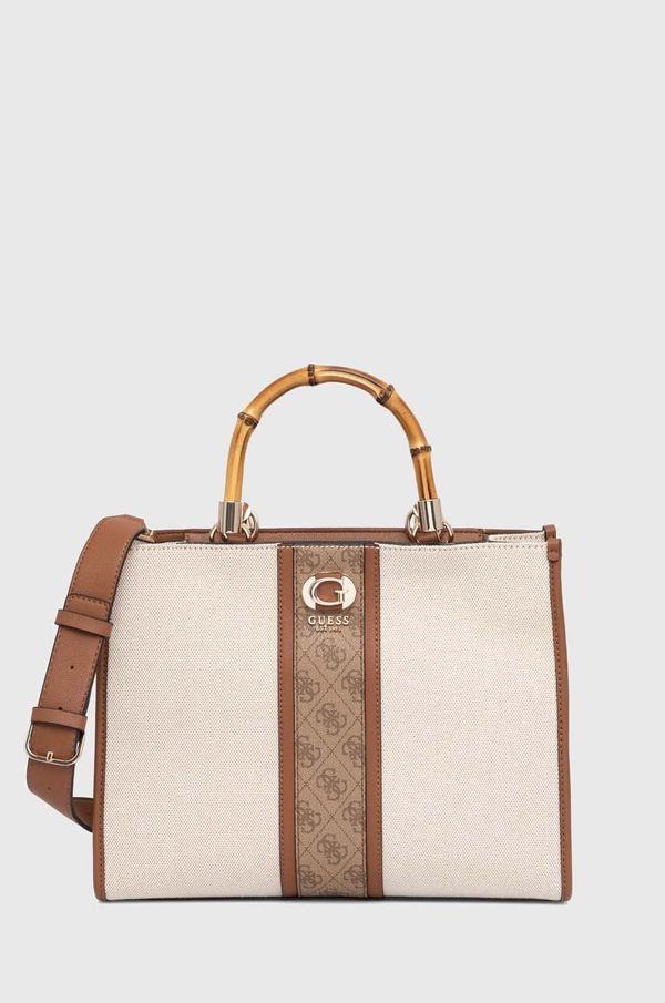 Guess Torba Guess KERIMA boja: smeđa, HWAG93 37220