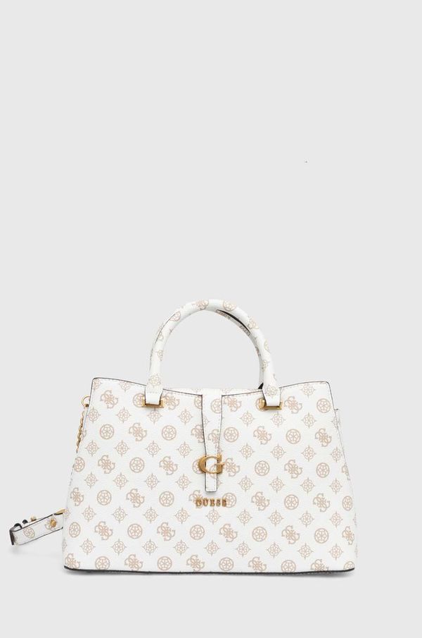 Guess Torba Guess KUBA boja: bijela, HWPA93 29060