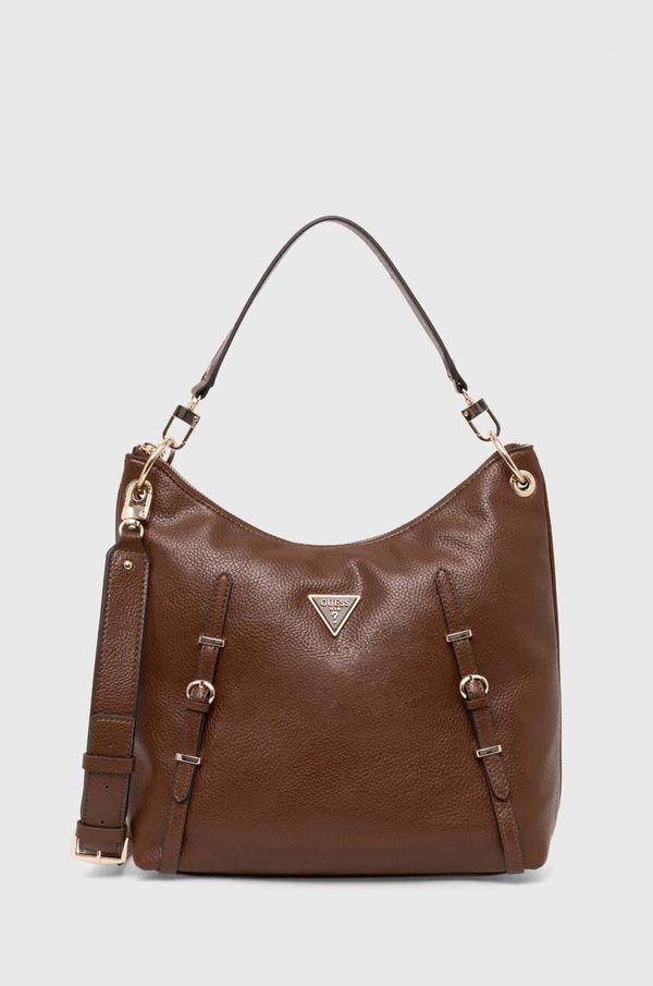Guess Torba Guess LEVIA boja: smeđa, HWBS85 01030