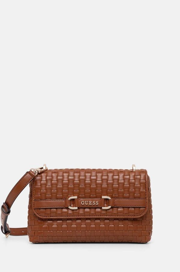 Guess Torba Guess MAJKA boja: smeđa, HWWG93 26200