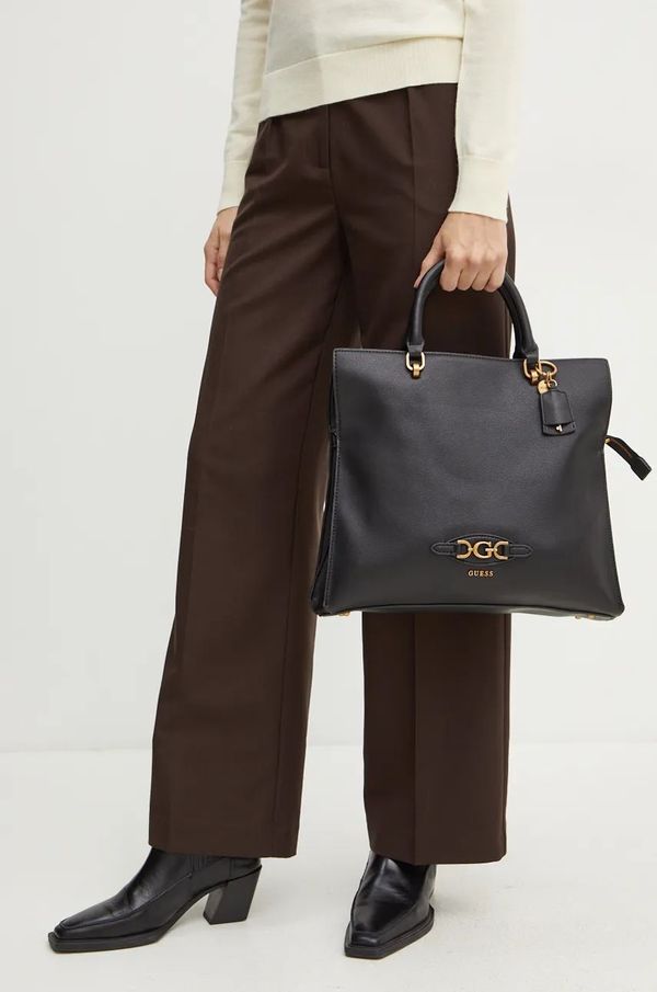 Guess Torba Guess MALVA boja: crna, HWBB94 94070