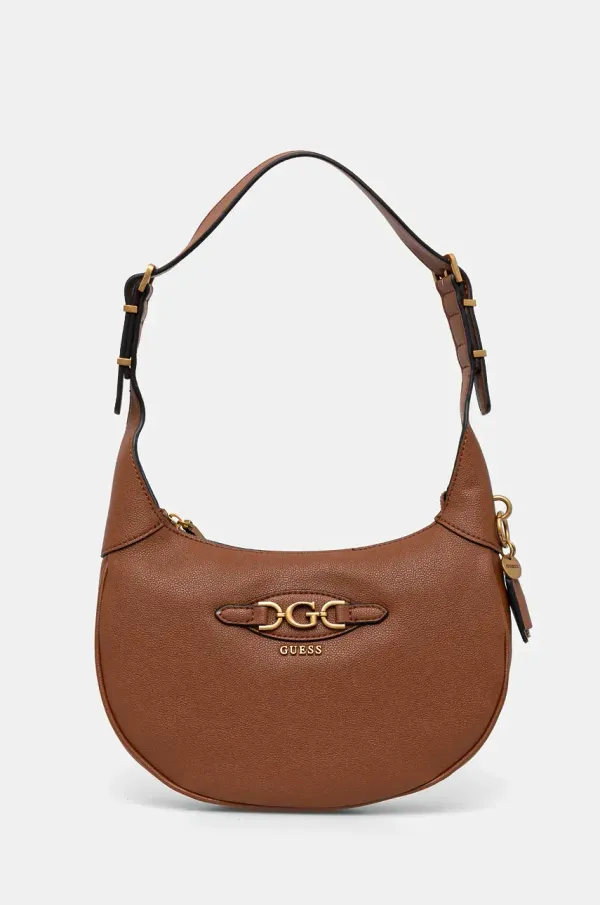 Guess Torba Guess MALVA boja: smeđa, HWBB94 94030