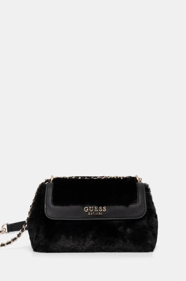 Guess Torba Guess MILEVA boja: crna, HWWG95 37210