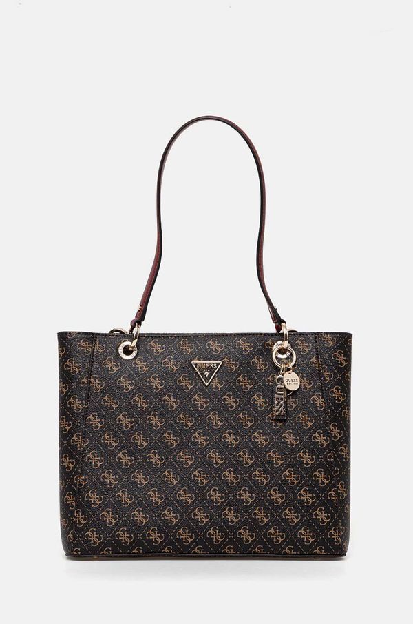Guess Torba Guess NOELLE boja: smeđa, HWQL78 79250