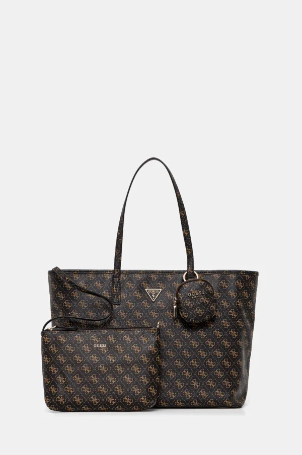 Guess Torba Guess POWER PLAY boja: smeđa, HWQG90 06240