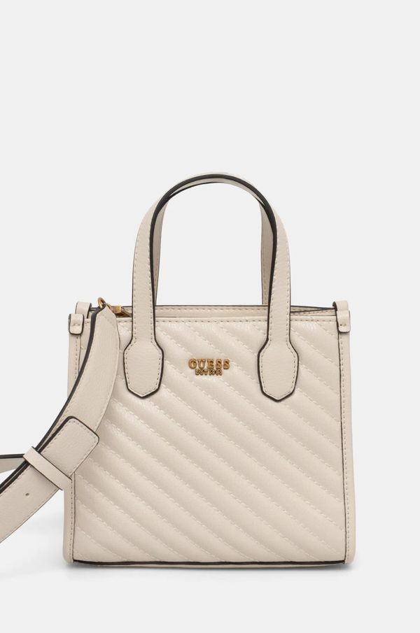 Guess Torba Guess SILVANA boja: bijela, HWQV86 65770