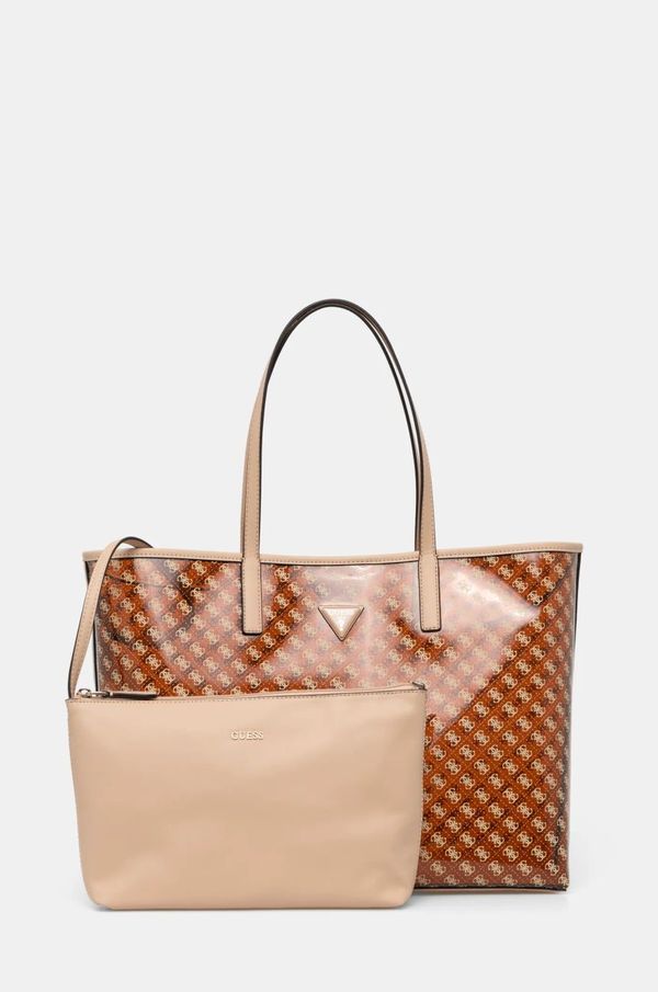 Guess Torba Guess TUANA boja: bež, HWVV95 25240