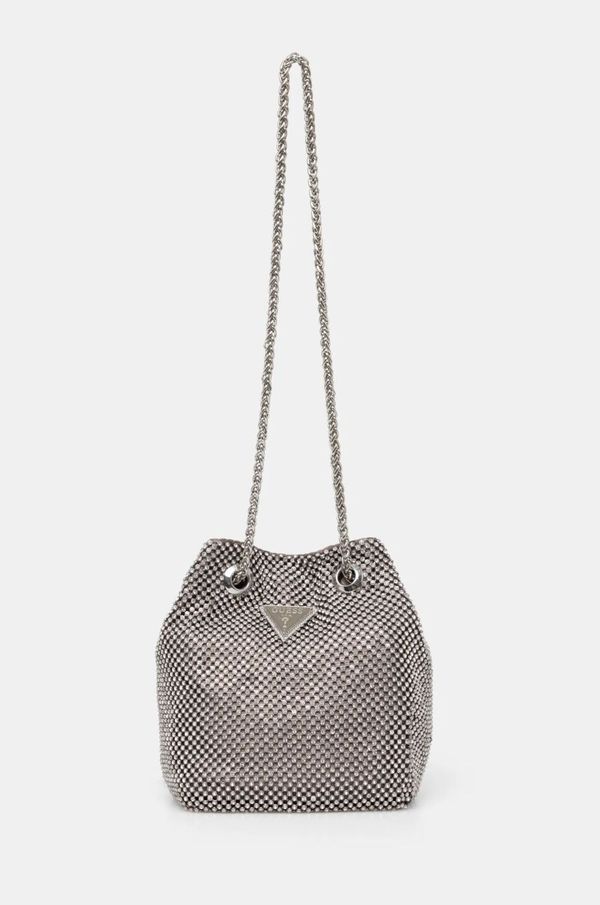 Guess Torba Guess ZALINA boja: srebrna, HWRY93 50750