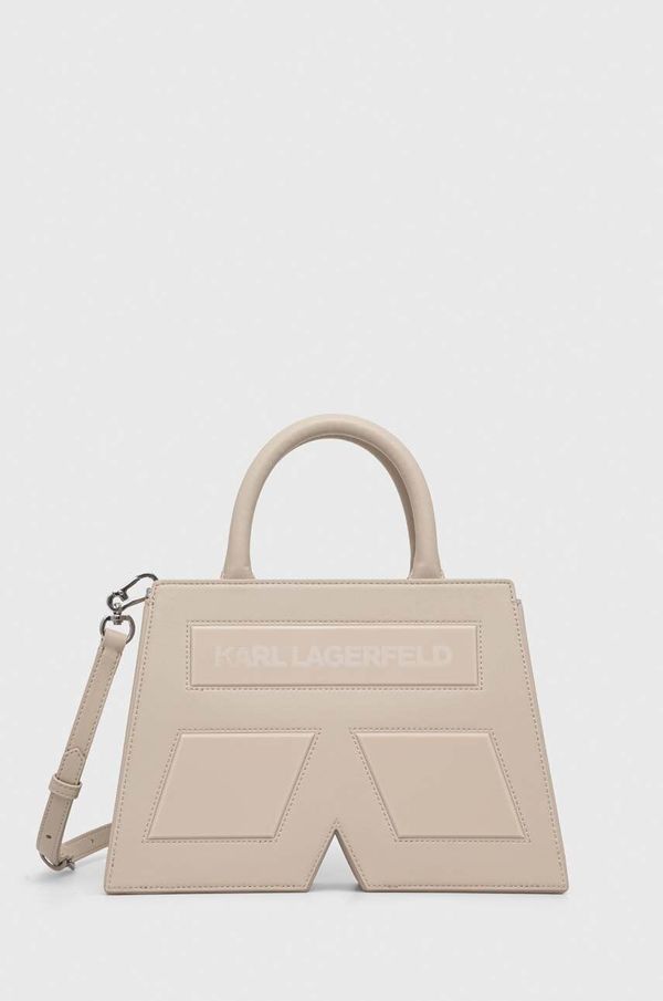 Karl Lagerfeld Torba Karl Lagerfeld boja: bež