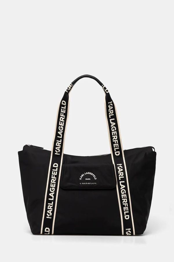Karl Lagerfeld Torba Karl Lagerfeld boja: crna, 246W3068