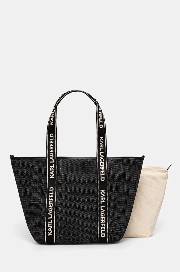 Karl Lagerfeld Torba Karl Lagerfeld boja: crna, A1W46074