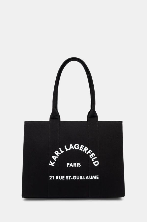 Karl Lagerfeld Torba Karl Lagerfeld boja: crna, A1W50009