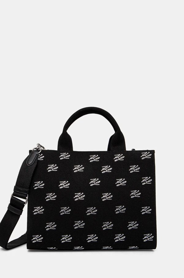 Karl Lagerfeld Torba Karl Lagerfeld boja: crna, A1W50025