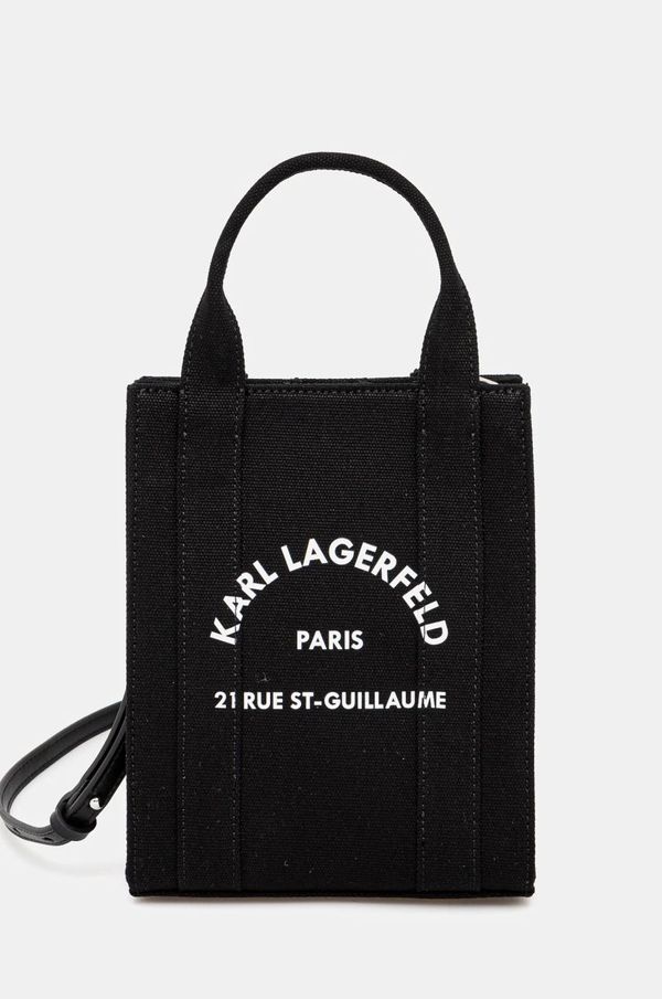 Karl Lagerfeld Torba Karl Lagerfeld boja: crna, A1W50039