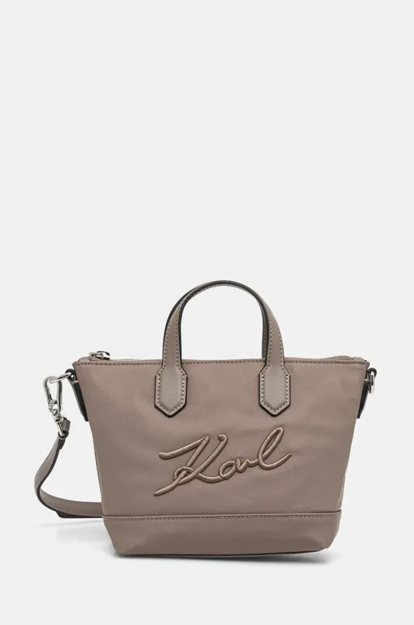 Karl Lagerfeld Torba Karl Lagerfeld boja: siva, 245W3033