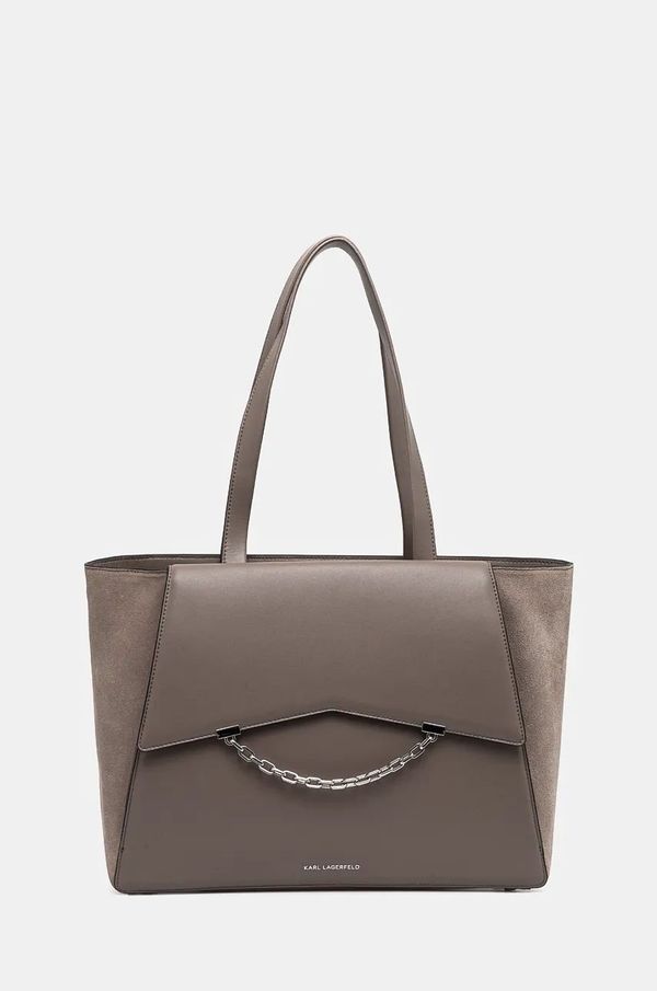 Karl Lagerfeld Torba Karl Lagerfeld boja: siva, 246W3039
