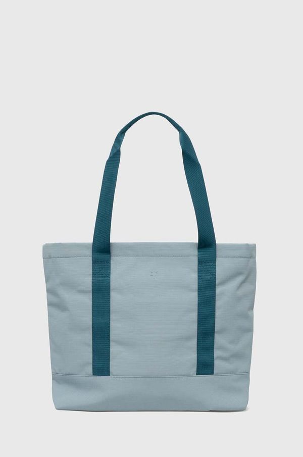 Lefrik Torba Lefrik STRATA TOTE BAG boja: tirkizna