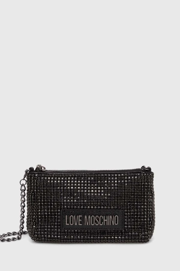 Love Moschino Torba Love Moschino boja: crna, JC4046PP1LLP100A