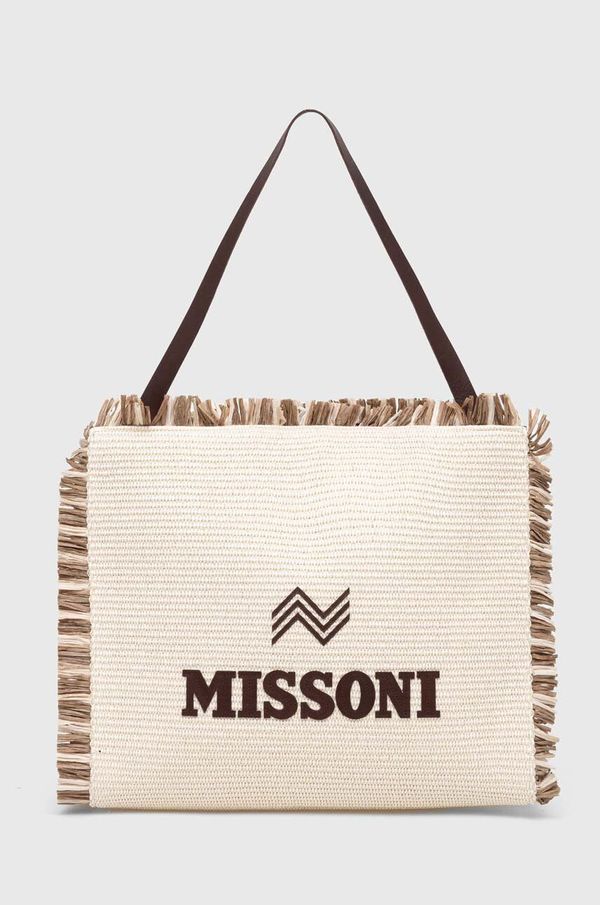 Missoni Torba Missoni boja: bež, MI10005E