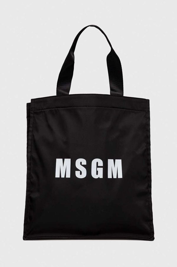 MSGM Torba MSGM boja: crna