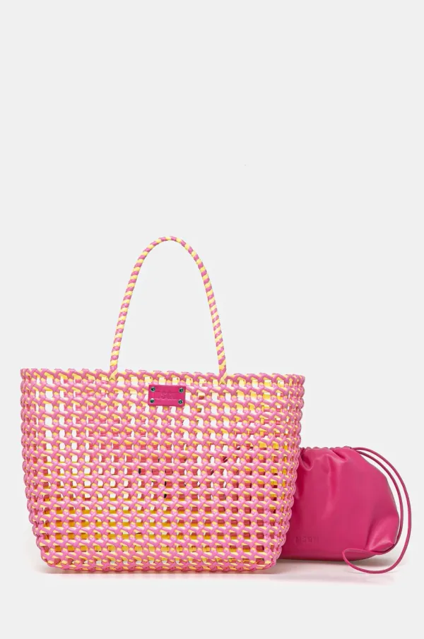 MSGM Torba MSGM boja: ružičasta, 3841MDZ48.632