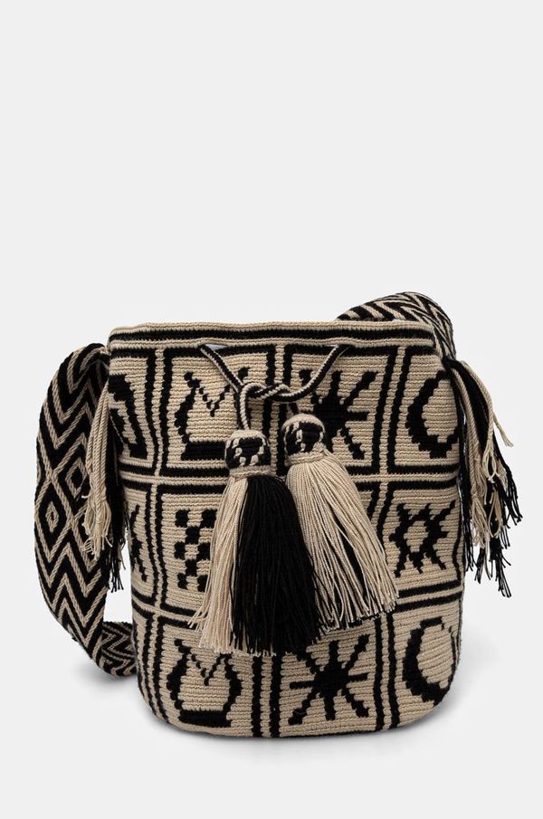 Nanushka Torba Nanushka BUCKET BAG boja: bež, NW24FWBG17499