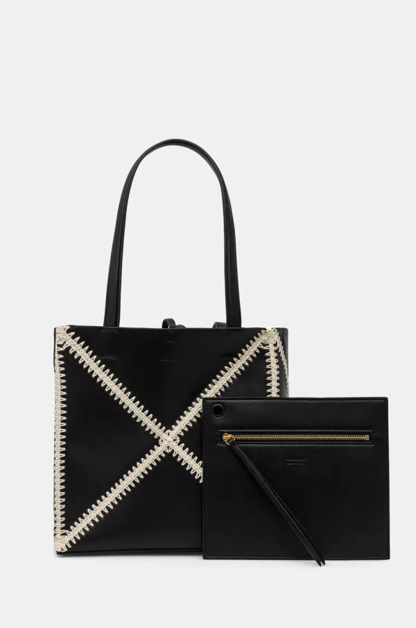 Nanushka Torba Nanushka THEORIGAMITOTE boja: crna, NW23CRBG02499