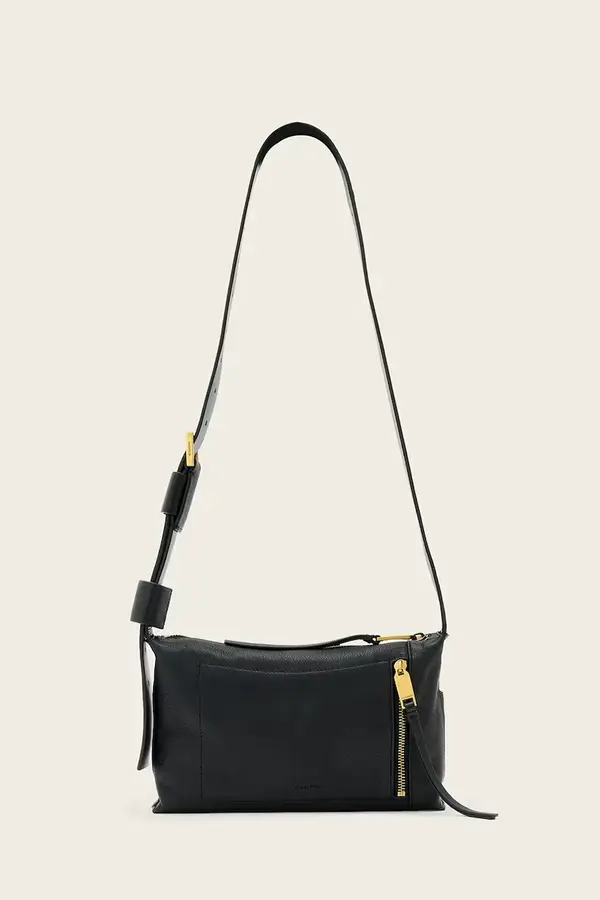 AllSaints Torba od brušene kože AllSaints ALBA
