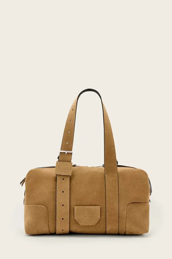 AllSaints Torba od brušene kože AllSaints ARES