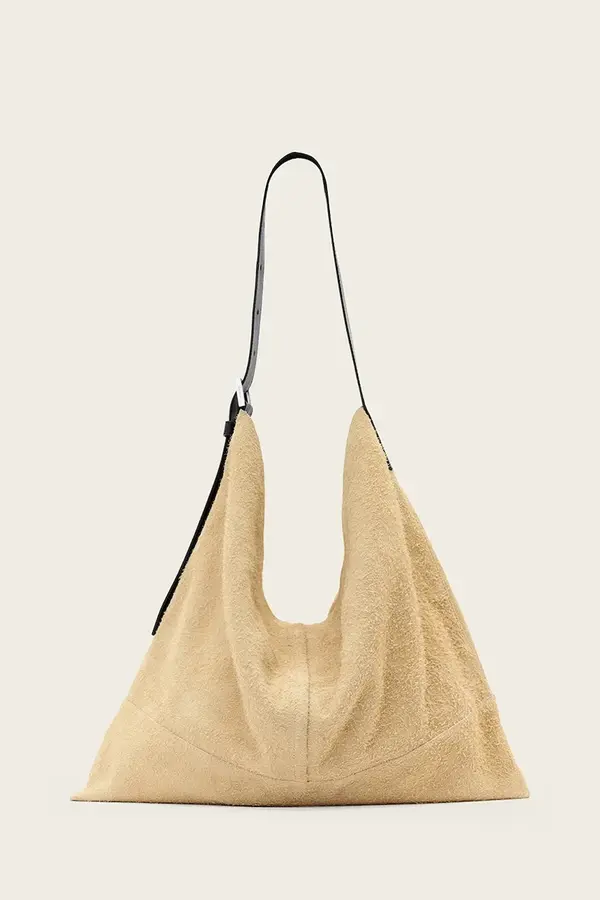 AllSaints Torba od brušene kože AllSaints ASHA