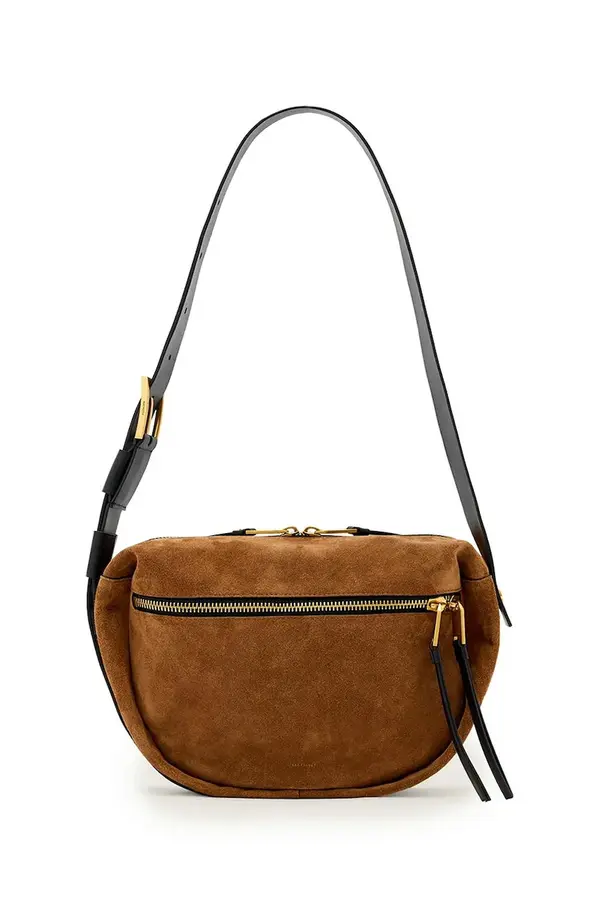 AllSaints Torba od brušene kože AllSaints