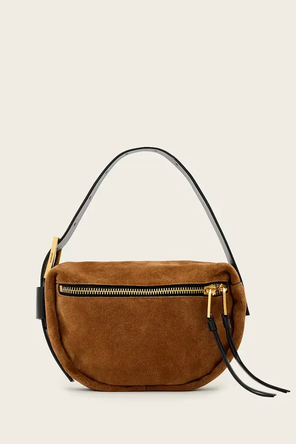 AllSaints Torba od brušene kože AllSaints