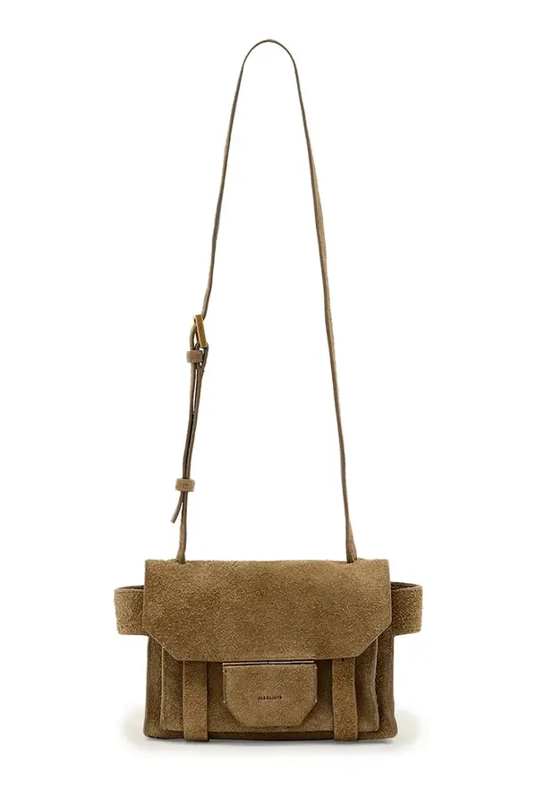 AllSaints Torba od brušene kože AllSaints URSA