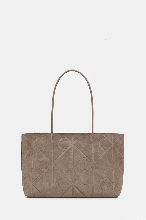 Calvin Klein Torba od brušene kože Calvin Klein