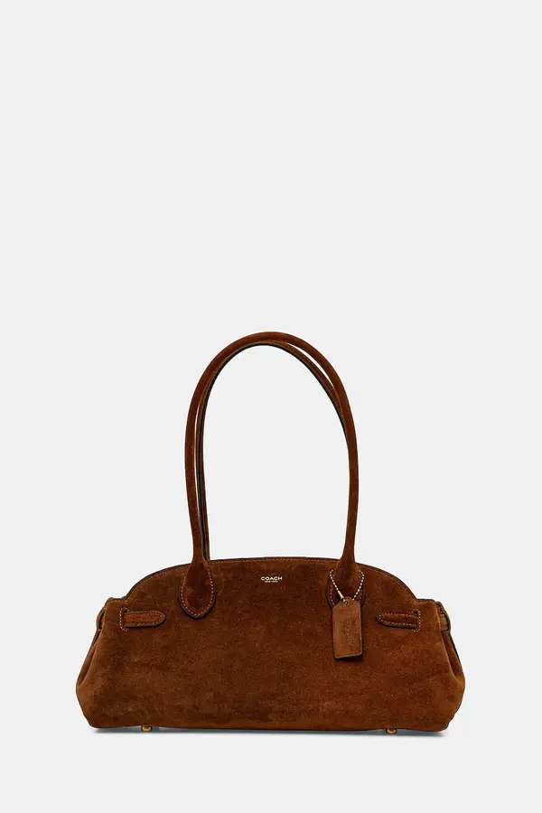 Coach Torba od brušene kože Coach Empire Carryall Bag 34