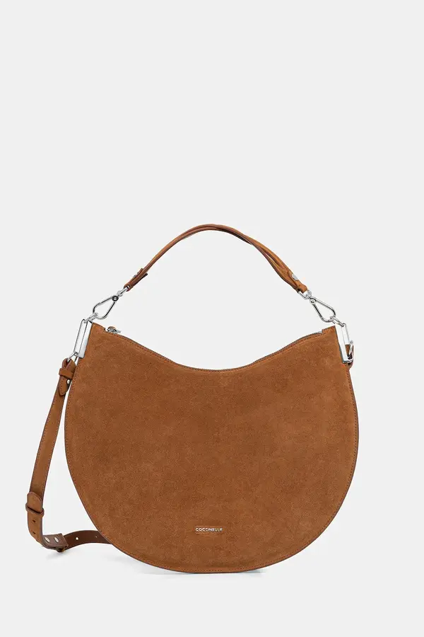 Coccinelle Torba od brušene kože Coccinelle COCCINELLESUNUP SUEDE