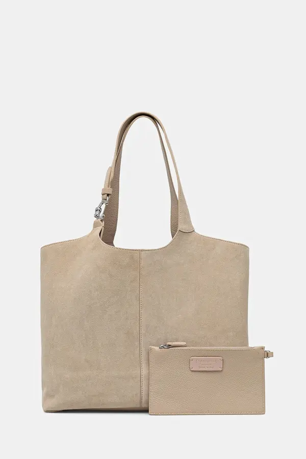 Coccinelle Torba od brušene kože Coccinelle
