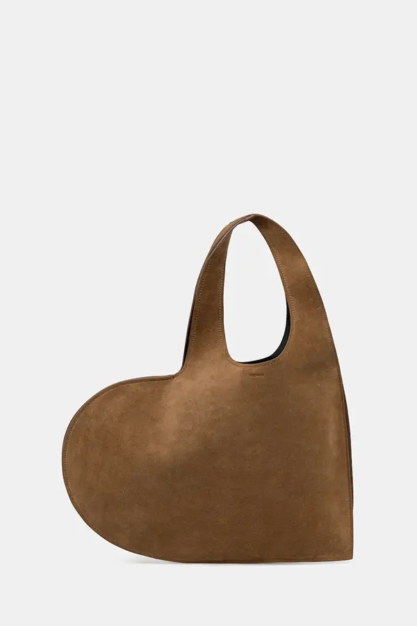 coperni Torba od brušene kože Coperni Double Heart