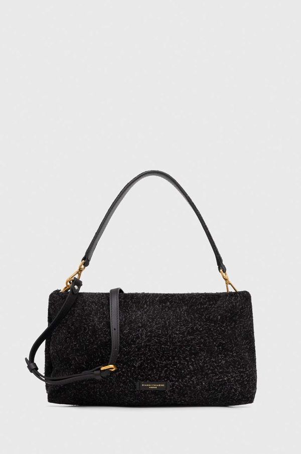 Gianni Chiarini Torba od brušene kože Gianni Chiarini ANAIS boja: crna, BS 11186 LDN-PL