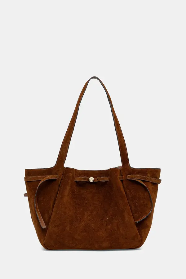 Tory Burch Torba od brušene kože Tory Burch Romy Suede Tote